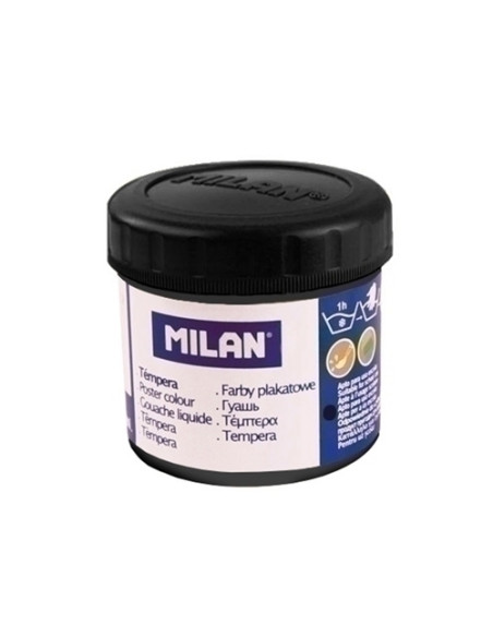 TEMPERA MILAN 40 ml bote NEGRO