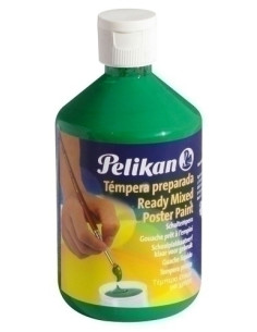 TEMPERA PELIKAN LIQUIDA 500 ml bote 742500L VERDE CLARO N155