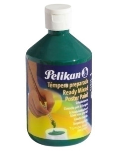 TEMPERA PELIKAN LIQUIDA 500 ml bote 742500L VERDE OSCURO N130A