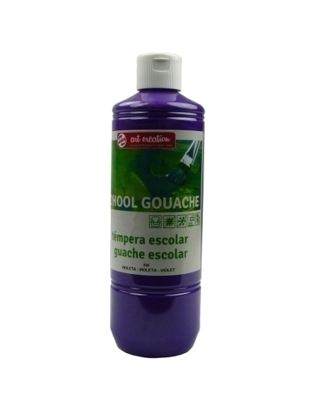 TEMPERA TALENS ART CREATION GOUACHE 500 ml bote VIOLETA