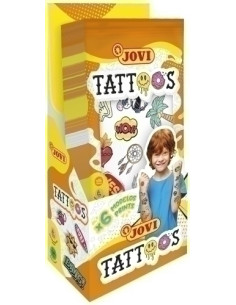TEMPORARY TATTOOS JOVI EXPOSITOR DE 24