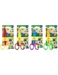 TIJERAS ESCOLARES CENTRUM ZIG-ZAG 135 cm