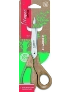 TIJERAS MAPED ADVANCED WOOD 18 cm ASIMETRICA