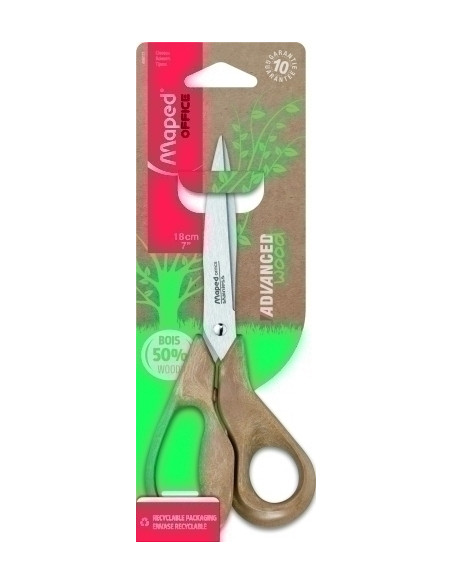 TIJERAS MAPED ADVANCED WOOD 18 cm ASIMETRICA