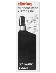 TINTA CHINA ROTRING FRASCO 23 ml NEGRO