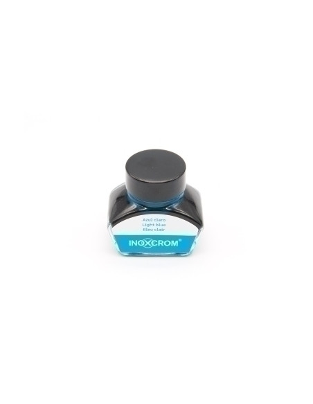 TINTA ESTILOGRAFICA INOXCROM FRASCO 30 ml AZUL CLARO