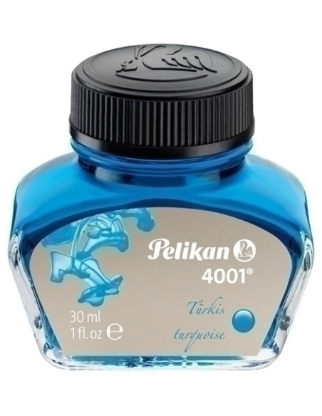 TINTA ESTILOGRAFICA PELIKAN FRASCO 4001 de 30 ml TURQUESA 311894