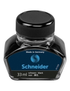 TINTA ESTILOGRAFICA SCHNEIDER FRASCO 33 ml NEGRA
