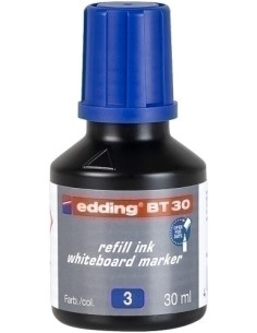 TINTA ROTULADOR EDDING PIZARRA FRASCO 30 ml BT30 AZUL