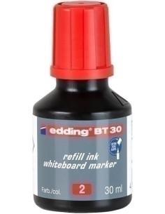 TINTA ROTULADOR EDDING PIZARRA FRASCO 30 ml BT30 ROJO