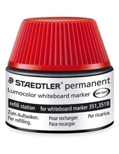 TINTA ROTULADOR STAEDTLER 488 51 PIZARRA FRASCO 20 ml ROJO