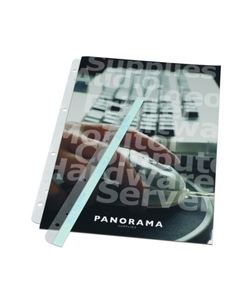 TIRAS ARCHIVO 3L ADHESIVA MULTITALADRO A5 PACK DE 25