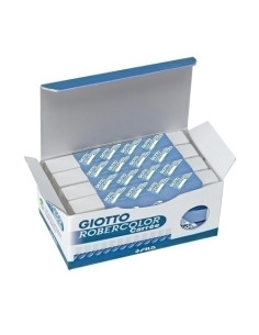 TIZAS  BLANCAS GIOTTO ROBERCOLOR CAREE CUADRADAS ESTUCHE de 12
