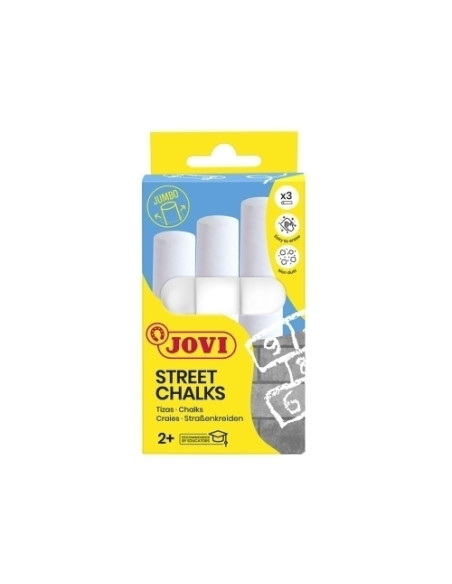 TIZAS BLANCAS JOVI MAXI ESTUCHE de 3