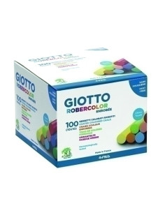 TIZAS de COLORES GIOTTO ROBERCOLOR ENROBEE CAJA C100