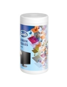 TOALLITAS FOROFIS LIMPIADORAS PARA PANTALLA DISPENSADOR DE 100