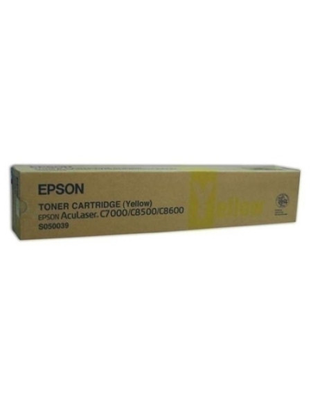 TONER EPSON S050039 ACULASER C85008600 AMARILLO 6000 PÁG