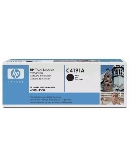 TONER HP C4191A LASERJET COLOR 45004550 NEGRO D1721 9000 PÁG