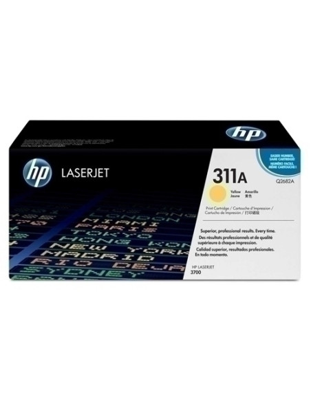 TONER HP N 311A Q2682A LASERJET COLOR 3700 AMARILLO 6000 PÁG
