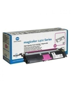TONER MINOLTA MAGIC COLOR 2400W MAGENTA ALTA CAPACIDAD 4500 páginas REF A00W232
