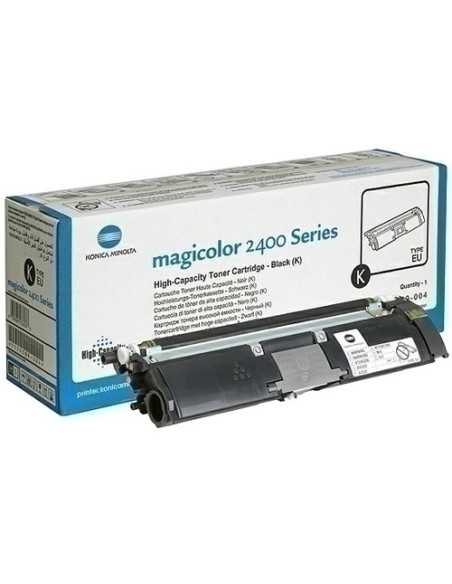 TONER MINOLTA REF 1710589-004 MAGIC COLOR 2400W NEGRO 4500 páginas