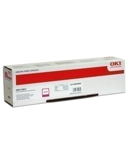 TONER OKI 44633002 C801N801DN820N820DN MAGENTA 7300 PÁG