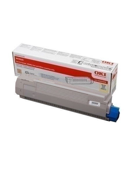 TONER OKI MC-860 AMARILLO 10000 PAG REF 44059209