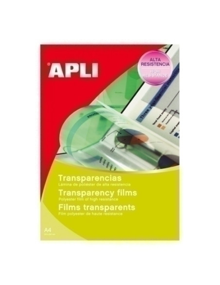 TRANSPARENCIAS LASER DIN-A4 100H