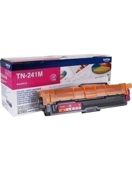 TONER BROTHER TN-241M HL-3140CW3150CDW3170CDW DCP-9020CDW MFC-9140CDN9330CDW9340CDW MAGENTA 1400 PÁG