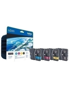 CARTIJ BROTHER LC-985VALBP DCP- J125J315WJ515W MFC- J265WJ415W PACK de 4 COLORES