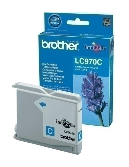 CARTUCHO INKJET BROTHER LC 970C CIAN MFC-135150235260 300 PAG