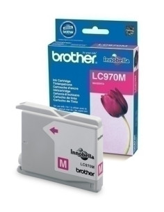 CARTUCHO INKJET BROTHER LC 970M MAGENTA MFC-135150235260 300 PAG