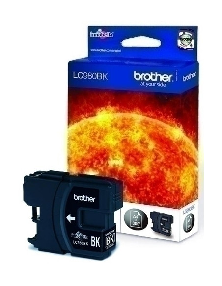 CARTUCHO INKJET BROTHER LC 980BK NEGRO DCP-145CDCP-165C 300 PAG