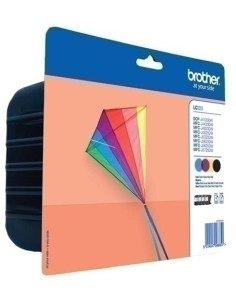 CARTUCHO INKJET BROTHER LC-223VALBP MULTIPACK 4 COLORES DCP-J4120DW MFC-J4420DWJ4620DWJ4625DWJ5320DWJ5620DWJ5625DWJ5720DW 550 PA