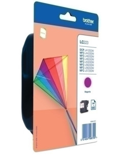 CARTUCHO INKJET BROTHER LC-223YBP MAGENTA DCP-J4120DW MFC-J4420DWJ4620DWJ4625DWJ5320DWJ5620DWJ5625DWJ5720DW 550 PAG
