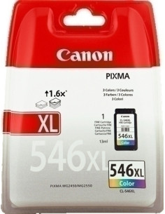 CARTUCHO INKJET CANON CL-546XL PIXMA IP2850MG2450MG2550MG2555MG2950MG2950SMX495 COLOR 13 ML 8288B001
