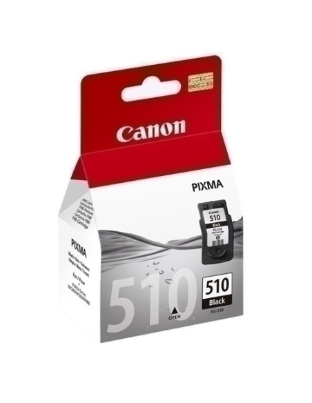 CARTUCHO INKJET CANON PG510 NEGRO PIXMA MP240260480 2970B009