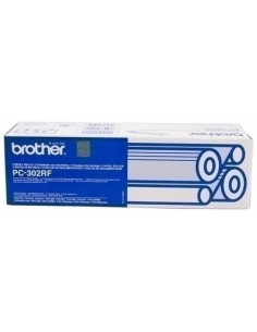 CONS TTR BROTHER PC302RF FAX 921931 RECAMBIO 2 BOBINAS 235 PAGX2