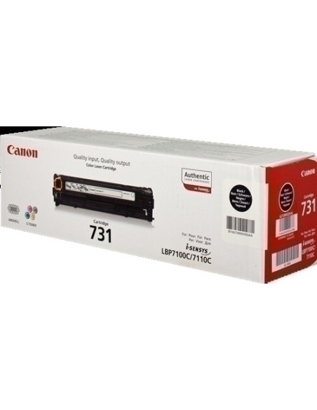TONER CANON 731HBK I-SENSYS LBP7100CNLBP7110CW MF8230CNMF8280CW NEGRO 2400 PAG 6273B002