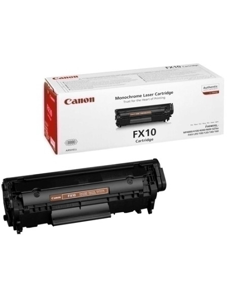 TONER FAX CANON FX10 i-SENSYS FAX-L140L160 MF4018MF4270MF4320MF4330MF4340MF4350MF4370MF4380 NEGRO 2000 PAG 0263B002AA