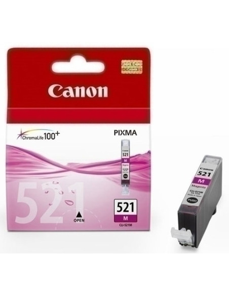 CARTIJCANON CLI-521M MAGENTA PIXMA MP-620630980540IP-36004600 ref 2935B001