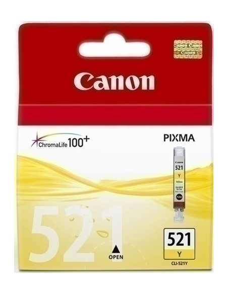 CARTIJCANON CLI-521Y AMARILLO PIXMA MP-620630980540IP-36004600 ref 2936B001