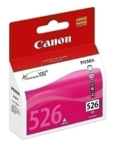 CARTUCHO INKJET CANON CLI-526M PIXMA MG-515052508150 IP 4850 MAGENTA 4542B001AA