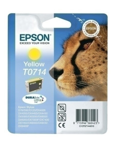 CARTUCHO INKJET EPSON T071440 STYLUS D7892120 DX4000405050005050600060507000F74009400F AMARILLO