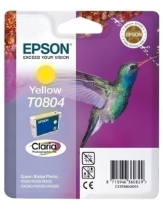 CARTUCHO INKJET EPSON T080440 STYLUS PHOTO R265285360 RX560585685 AMARILLO