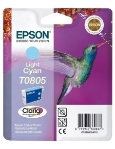 CARTUCHO INKJET EPSON T080540 STYLUS PHOTO R265285360 RX560585685 CIAN CLARO