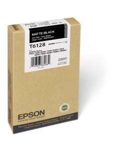 CARTUCHO INKJET EPSON  T612800 STYLUS PRO 74509450740094007880988078009800 220ML NEGRO