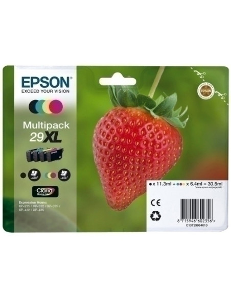 CARTUCHO INKJET EPSON T299640 N29XL EXPRESSION HOME XP-235332335432435 MULTIPACK