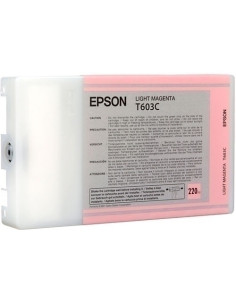 CARTUCHO INKJET EPSON T603C00 STYLUS PRO 7800788098009880 MAGENTA CLARO 220ML