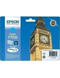 CARTUCHO INKJET EPSON T703240 WORKFORCE PRO WP-4000  4500  4545DTWF  4525DNF  4015DN  CIAN 800 PAGINAS
